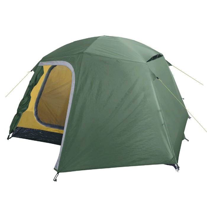 Палатка BTrace Point 2+, двухслойная, 2-местная, цвет зелёный - фото 1905654069