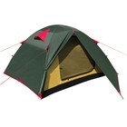 Палатка BTrace Vang 3, двухслойная, 3-местная, цвет зелёный - фото 294913591