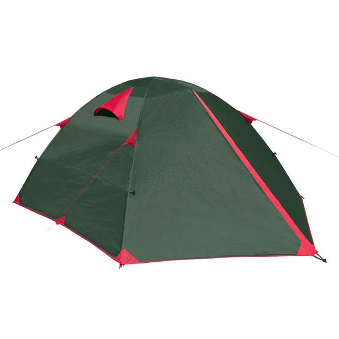 Палатка BTrace Vang 3, двухслойная, 3-местная, цвет зелёный - фото 1905654073
