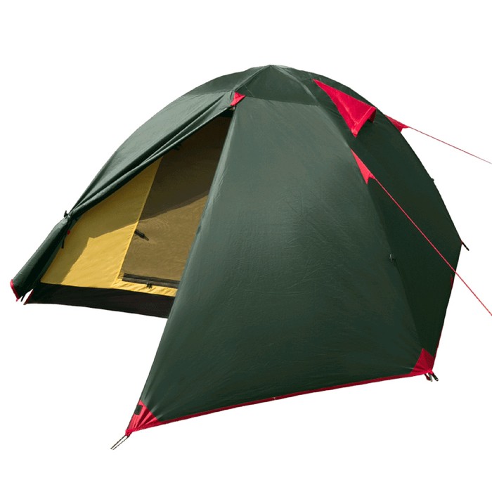 Палатка BTrace Vang 3, двухслойная, 3-местная, цвет зелёный - фото 1905654074