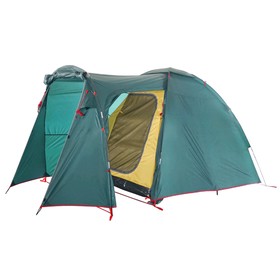 Палатка BTrace Element 3, двухслойная, 3-местная, цвет зелёный