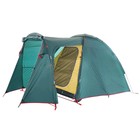 Палатка BTrace Element 4, двухслойная, 4-местная, цвет зелёный - фото 294913600