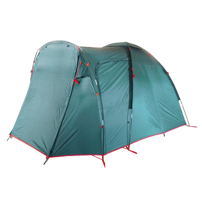 Палатка BTrace Element 4, двухслойная, 4-местная, цвет зелёный - фото 1905654081