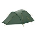 Палатка BTrace Talweg 2+, двухслойная, 2-местная, цвет зелёный - Фото 1