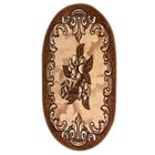 Ковер Мокко овальный 80х150см, 038/01, джут ПП100% - Фото 1