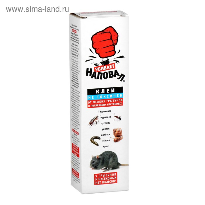 Клей от грызунов «Наповал», 135 г - Фото 1