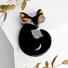 Брошь «Кошка», цветная - Фото 1