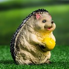 Садовая фигура из гипса «Ёжик с яблоком», 15 см - Фото 4