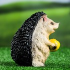Садовая фигура из гипса «Ёжик с яблоком», 15 см - Фото 5