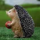 Садовая фигура из гипса «Ёжик с яблоком», 15 см - Фото 2