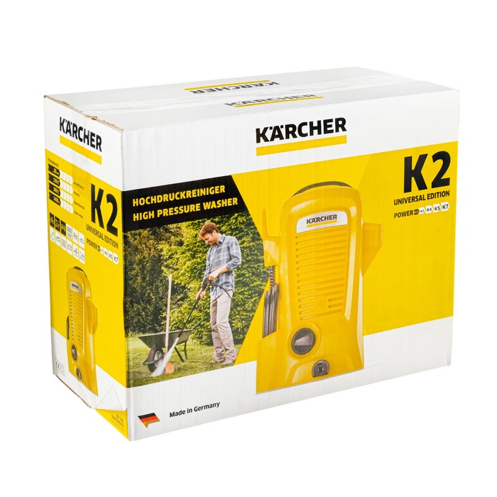 Мойка высокого давления Karcher K 2 Universal Edition, 110 бар, 1.673-000.0 (замена K2 Basic 1.673-159.0) - фото 1908561801