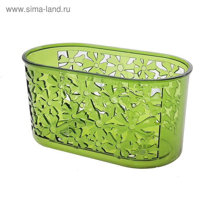 Держатель пластиковый для зубных щеток на присосках "Brush Care Bath Collection", зеленый - Фото 1
