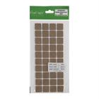 Подпятник войлочный 20×20 мм, 40 шт., коричневый 5017325