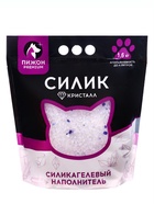 Наполнитель силикагелевый «Пижон Premium Crystal», колотый, 4 л 4881453 - фото 16398466