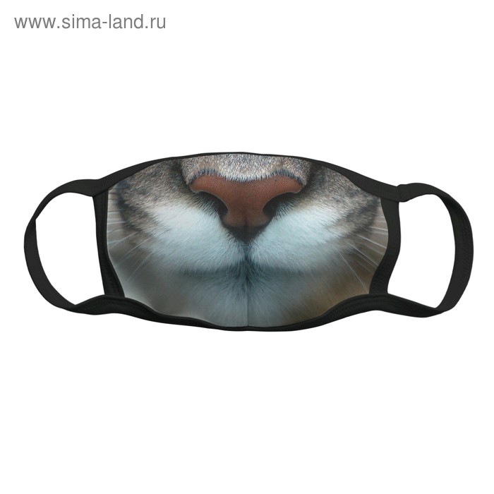 Многоразовая тканевая защитная маска, размер M - Фото 1
