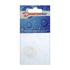 Набор силиконовых прокладок для счетчиков воды Masterprof ИС.131355, Ду 15 (3/4"), по 2 шт. - Фото 1