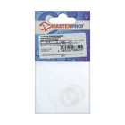 Набор силиконовых прокладок для счетчиков воды Masterprof ИС.131355, Ду 15 (3/4"), по 2 шт. - Фото 2