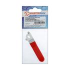 Ручка-рычаг для шарового крана MasterProf, усиленная, 1/2"-3/4", прорезиненная, красная - Фото 2