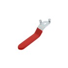 Ручка-рычаг для шарового крана MasterProf, усиленная, 1/2"-3/4", прорезиненная, красная - Фото 4