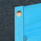 Полка деревянная "Кузнец", цвет голубой, 61 х15 х 6 см - Фото 6