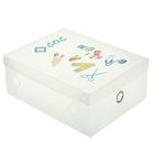 Короб для хранения 32,5х24,5х13 см "Аптечка" цвет белый - Фото 1