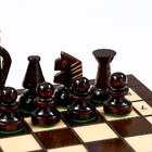 Шахматы польские Madon "Королевские", 28 х 28 см, король h=6 см, пешка h-3 см - Фото 5