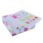 Короб для хранения 16 ячеек с крышкой 30х30х10 см "Белье" цвет белый - Фото 2