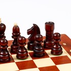 Шахматы польские Madon "Жемчуг", 40.5 х 40.5 см, король h-8.5 см, пешка h-5 см - фото 3701800
