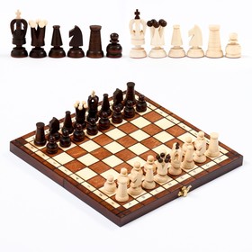 Шахматы "Королевские", 31 х 31 см, король h=6.5 см, пешка h-3 см