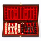 Шахматы деревянные подарочные «Королевские» 31×31 см, ручная работа - Фото 3