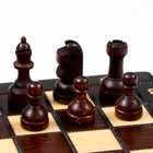 Шахматы польские Madon, ручная работа, 27 х 27 см, король h-6 см. пешка h-2.5 см - фото 6297005