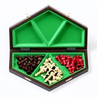 Шахматы польские деревянные большие Madon, с тремя игроками, 35 х 35 см, король h-6 см - Фото 8