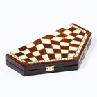 Шахматы польские деревянные большие Madon, с тремя игроками, 35 х 35 см, король h-6 см - Фото 7