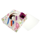 Короб для хранения 12 ячеек с крышкой 30х30х10 см "Цветы" цвет белый - Фото 2