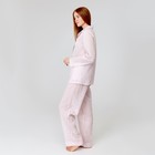 Рубашка женская MINAKU: Light touch цвет розовый, р-р 42  (артикул 4825199)  большой выбор товаров оптом и в розницу по низким ценам с доставкой