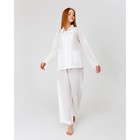 Рубашка женская MINAKU: Light touch цвет белый, р-р 48 4825216