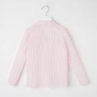 Рубашка для девочки MINAKU: Light touch цвет розовый, рост 128 - Фото 8