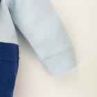 Комбинезон Крошка Я "Костюм", голубой/синий, рост 68-74 см - Фото 3