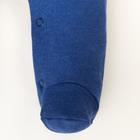 Комбинезон Крошка Я "Костюм", голубой/синий, рост 68-74 см - Фото 4