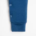 Комбинезон Крошка Я "Костюм", голубой/синий, рост 86-92 см - Фото 4