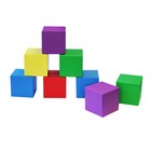 Кубики деревянные «Изучаем цвета» 12 шт (8 цв.) - фото 4306688