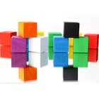Кубики деревянные «Изучаем цвета» 12 шт (8 цв.) - фото 4306690
