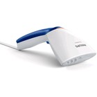 Отпариватель Philips GC351/20, ручной, 1000 Вт, 20 г/мин, 70 мл, бело-синий - Фото 1