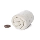 Одеяло утяжелённое, размер 90 × 120 см, лузга гречихи, лён/флис - Фото 3