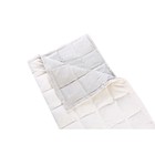 Одеяло утяжелённое, размер 90 × 120 см, лузга гречихи, лён/флис - Фото 4