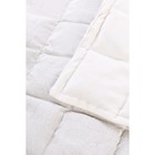 Одеяло утяжелённое, размер 90 × 120 см, лузга гречихи, лён/флис - Фото 5