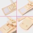 Швабра для мытья пола плоская Доляна, насадка микрофибра 42×12 см, металлическая ручка 124 см - Фото 4