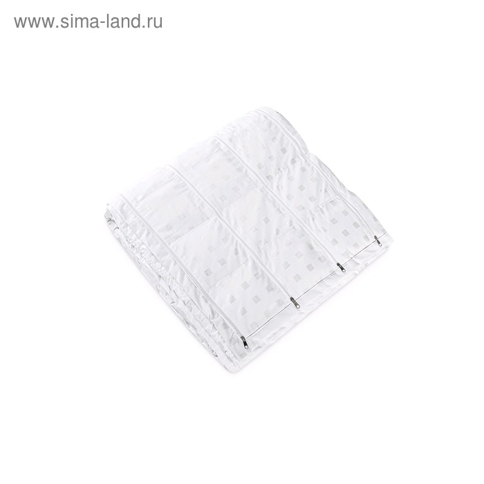Одеяло на молнии, размер 90 × 120 см, тик, белый - Фото 1