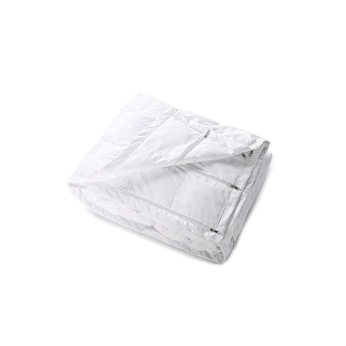 Одеяло на молнии, размер 110 × 140 см, тик, белый - фото 1907103712