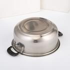 УЦЕНКА Набор посуды, 3 предмета: кастрюли 16/18/20 см со стеклянными крышками, индукция - Фото 4